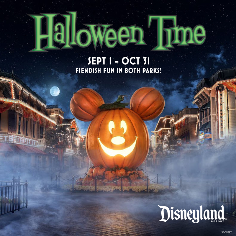 Disneyland Halloween Time