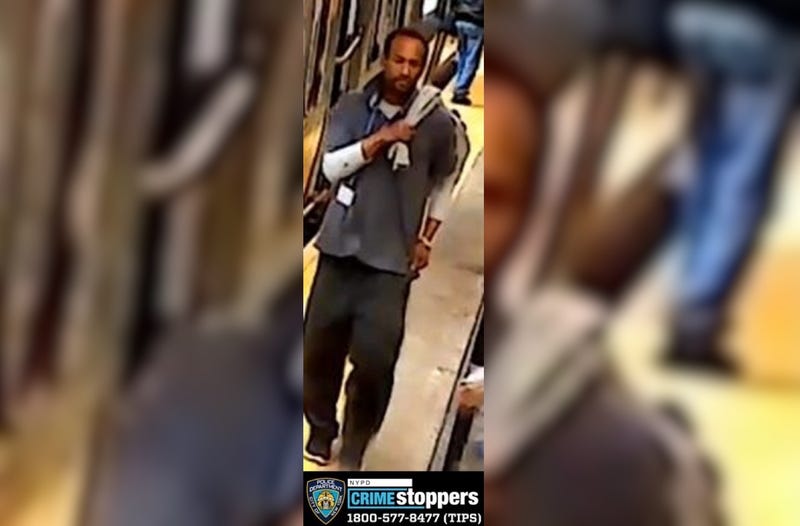 The NYPD released an image Friday of the suspect in the attack