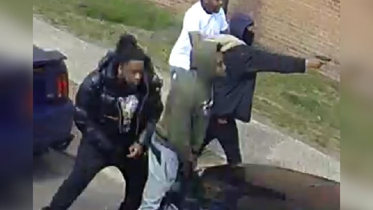 NEW PHOTO: Gunman among 4 sought after girl, 14, shot in neck in Queens