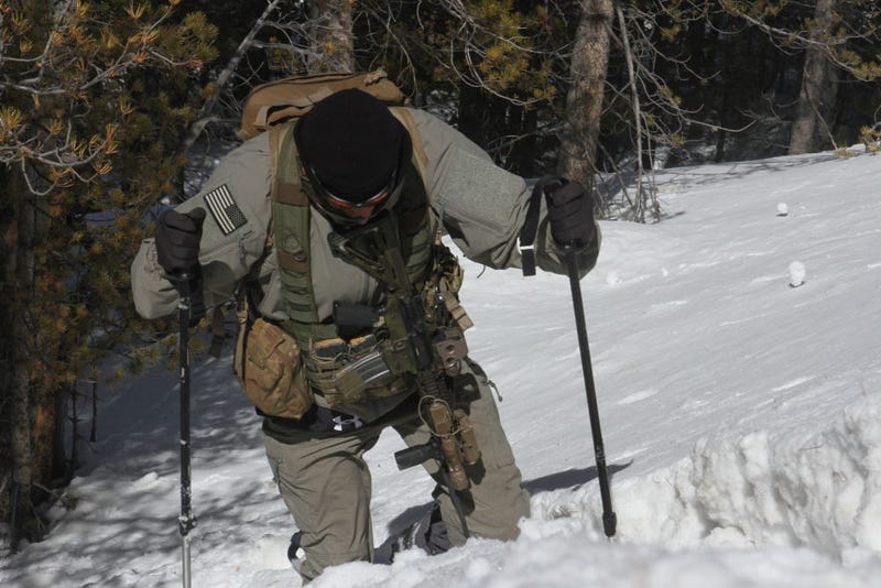 10th Special Forces winter warfare training