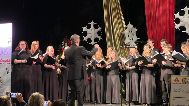 9-12 Christmas Choir Champions Council Rock High School South Performs at the Kimmel Center