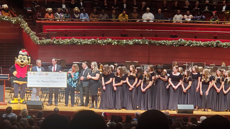 Clearview Regional Middle School Performing Live at the Kimmel Center