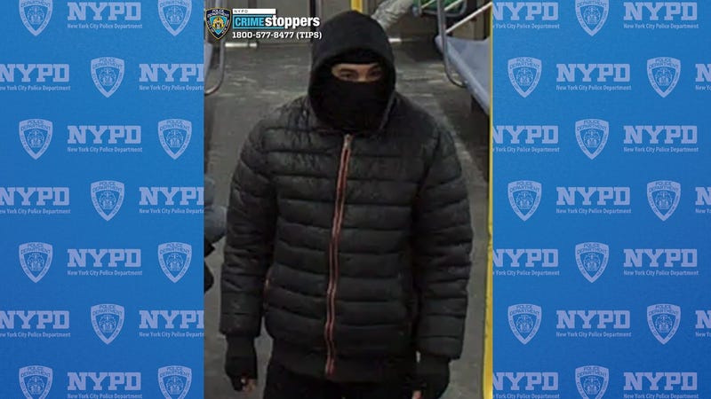 A man is wanted for setting a series of fires in Manhattan and Queens early Friday morning.