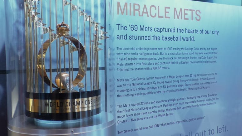 Miracle Mets display