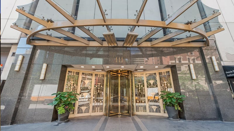 One Eleven East Chestnut lobby entrance