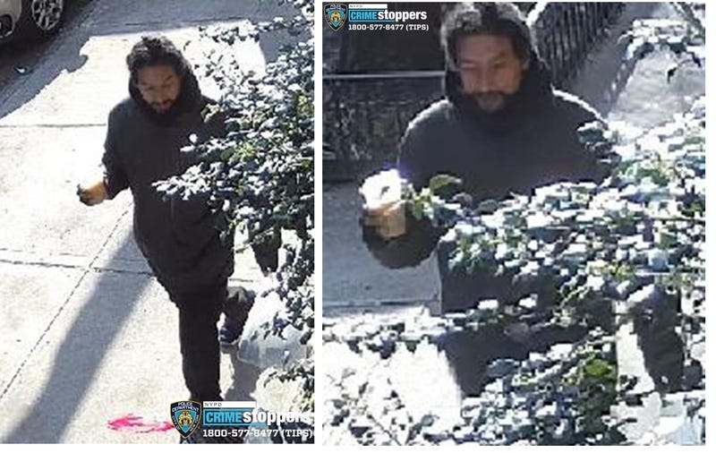 Police are searching for this man in the attack in Chelsea on April 24