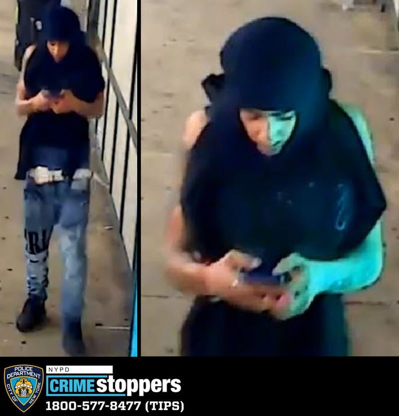 The suspect who police say punched and slashed the victim