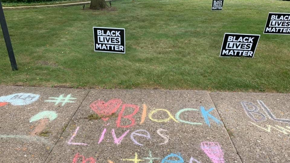 Vandalism Of Black Lives Matter Banner Leads To Stronger Community Support In Flossmoor