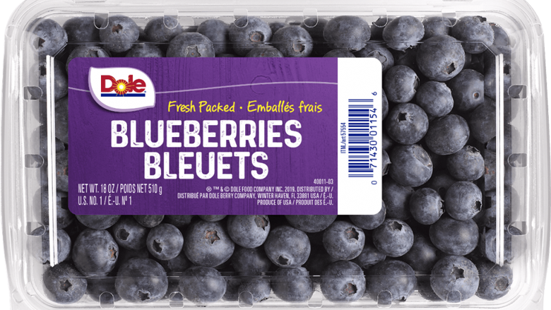 BLUEBERRIES RECALL: Dole recalls some blueberries over potential parasite contamination