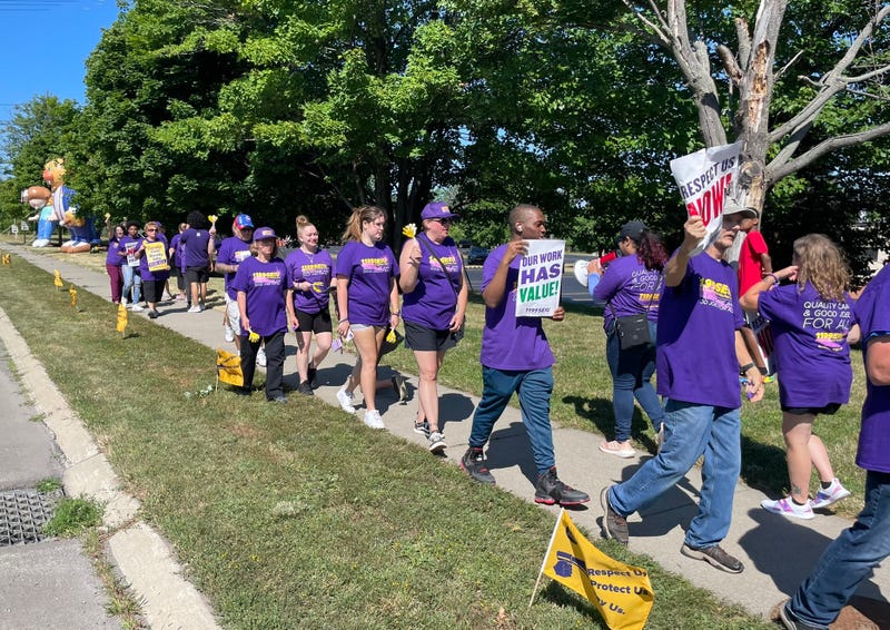 1199SEIU one-day strike