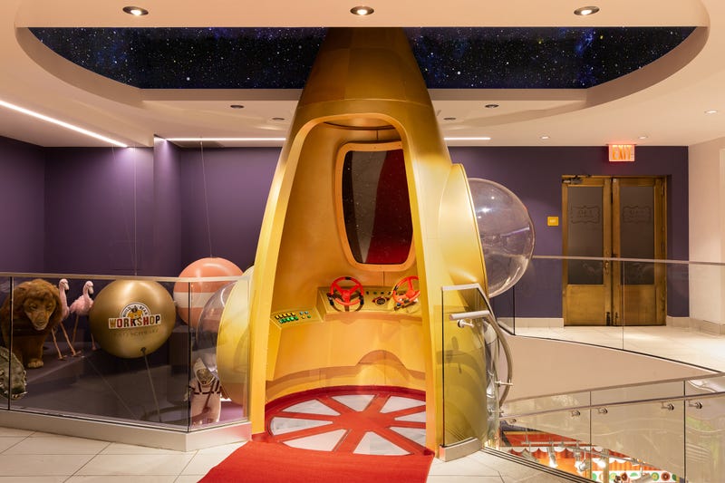 FAO Schwarz listed on Airbnb