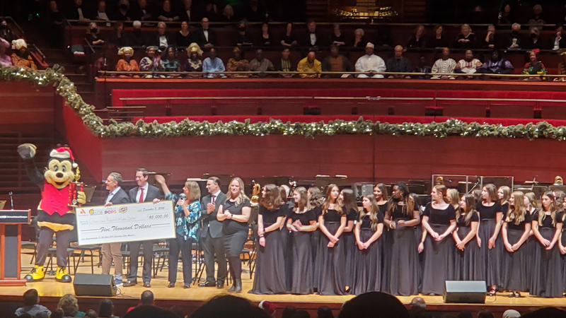 Clearview Regional Middle School Performing Live at the Kimmel Center