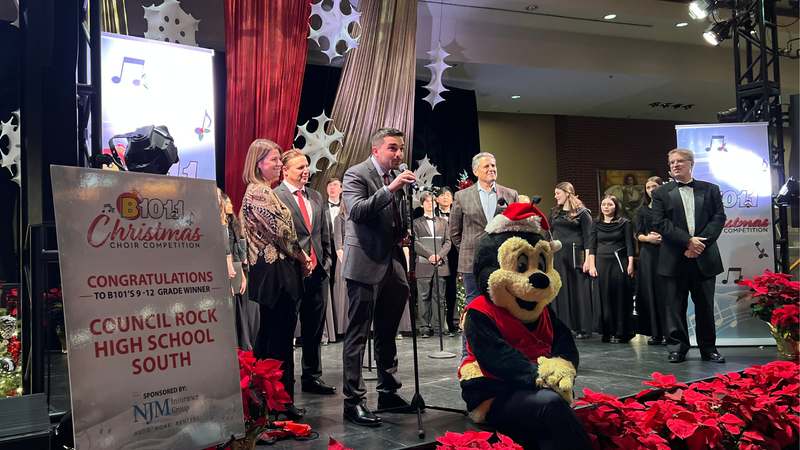 9-12 Christmas Choir Champions Council Rock High School South Performs at the Kimmel Center