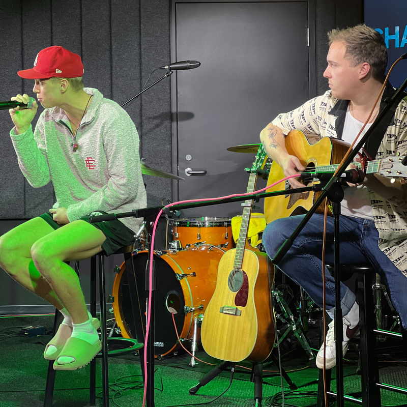 charlieonnafriday’s visit at 96.5 TDY's Artist Lounge