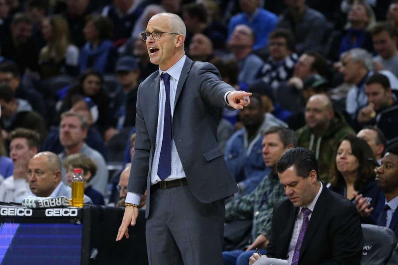 UConn men's basketball coach Dan Hurley.