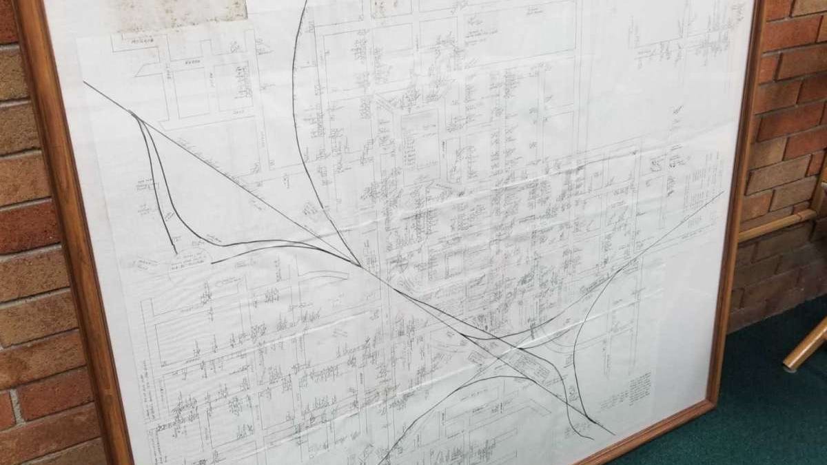 "Honest Mistake": Map depicting small town's history returned to Shiawassee County library