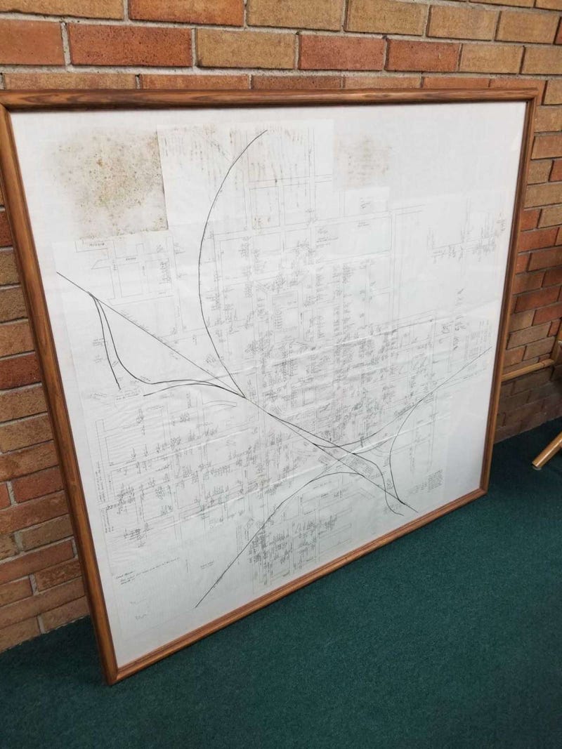 The map of 1913 Durand