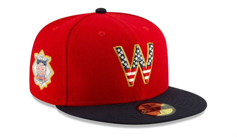MLB will celebrate the Fourth of July with special America hats.