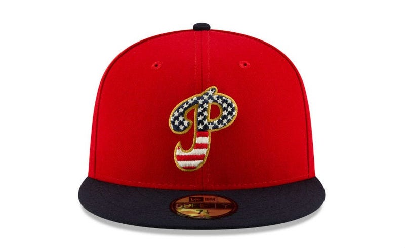 MLB will celebrate the Fourth of July with special America hats.