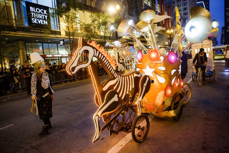 Arts in the Dark parade