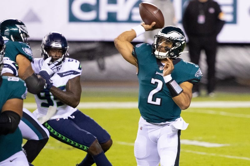 Philadelphia Eagles quarterback Jalen Hurts (2)