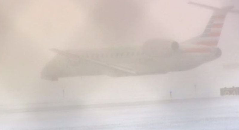 American Airlines Plane Slides Off Runway