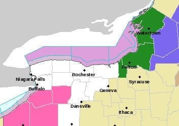 NWS Weather Map