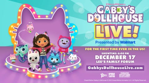 Gabby's Dollhouse Live Tour