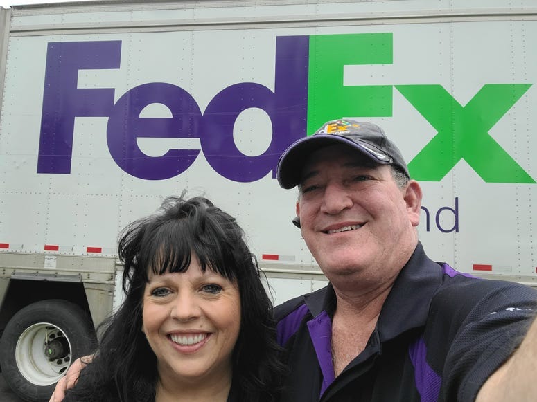 Truck Driver, Meal, COVID-19, Treat, Husband, Wife