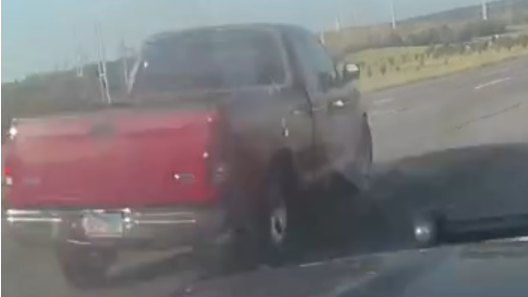 Dallas County Sheriff squad car struck on I-20, hit and run suspect in custody