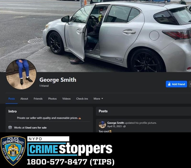 Some of the victims were responding to a Facebook Marketplace ad posted by "George Smith"