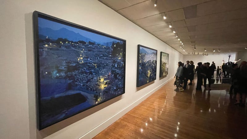 Paintings exhibited at the Art Museum