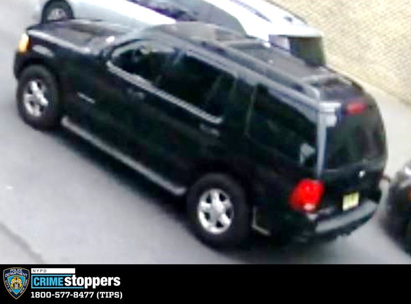Police believe the vehicle they're looking for may be a mid-to-late 2000s Ford Explorer