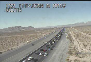 Bumper to bumper traffic pushes south on I-15 toward California on May 31st, 2021