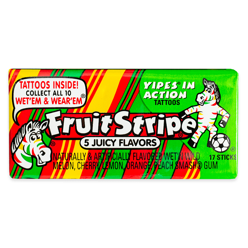 The iconic gum Fruit Stripe has been discontinued after more than 50 years