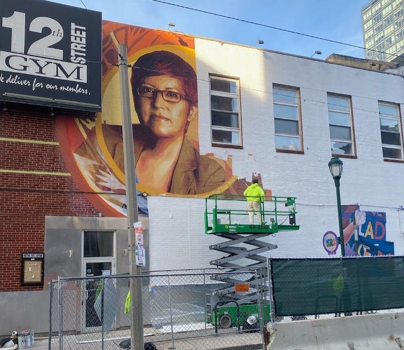 Gloria Casarez mural