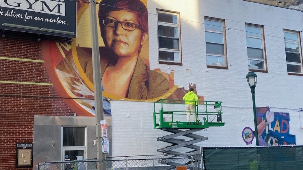 After months of negotiations, advocates ‘shocked’ to see mural of LGBTQ activist suddenly covered up