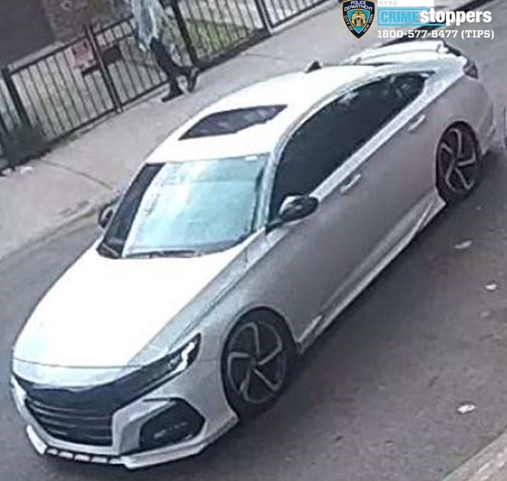 Two suspects were seen leaving the location in a white vehicle.