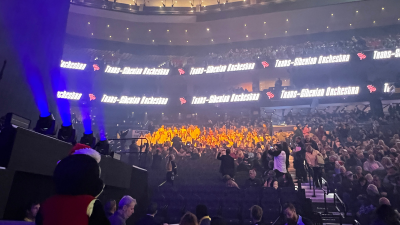 B101 2023 Christmas Choir Competition Winners Open for Trans-Siberian Orchestra at Wells Fargo Center