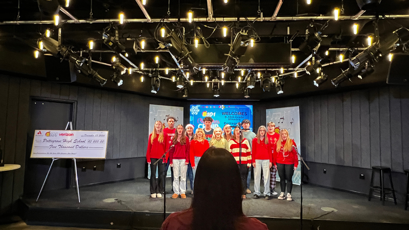 B101's 2024 High School Christmas Choir Competition Champions Pottsgrove High School Performs at B101