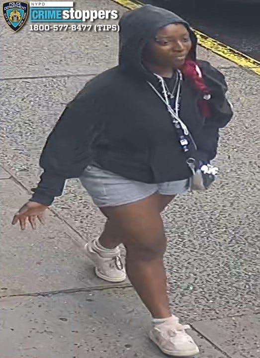 Woman wanted for beating a taxi driver during knifepoint robbery in Queens last month.