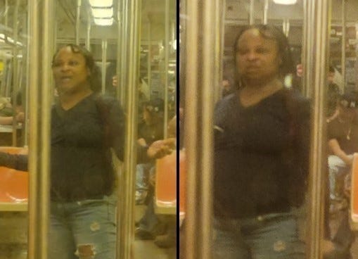 Police said a woman hurled anti-Asian statements at a man and then bit and scratched him on a train in Downtown Brooklyn