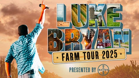 Luke Bryan Farm Tour 2025