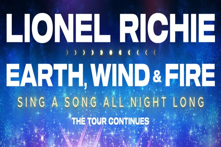 Lionel Richie / Earth, Wind & Fire