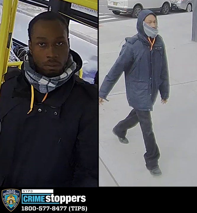 Police shared pictures of the suspect that the victim took.