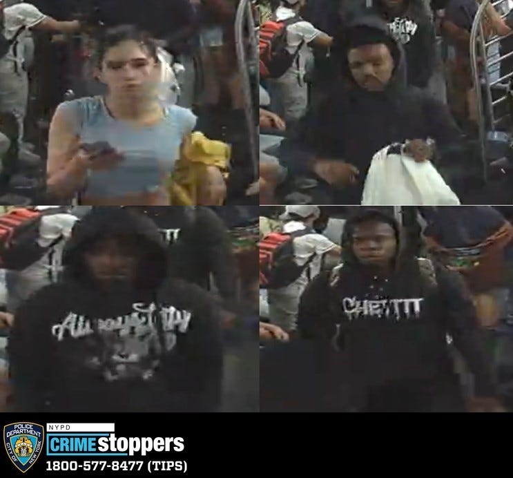 4 sought after subway rider beaten on Queens J train