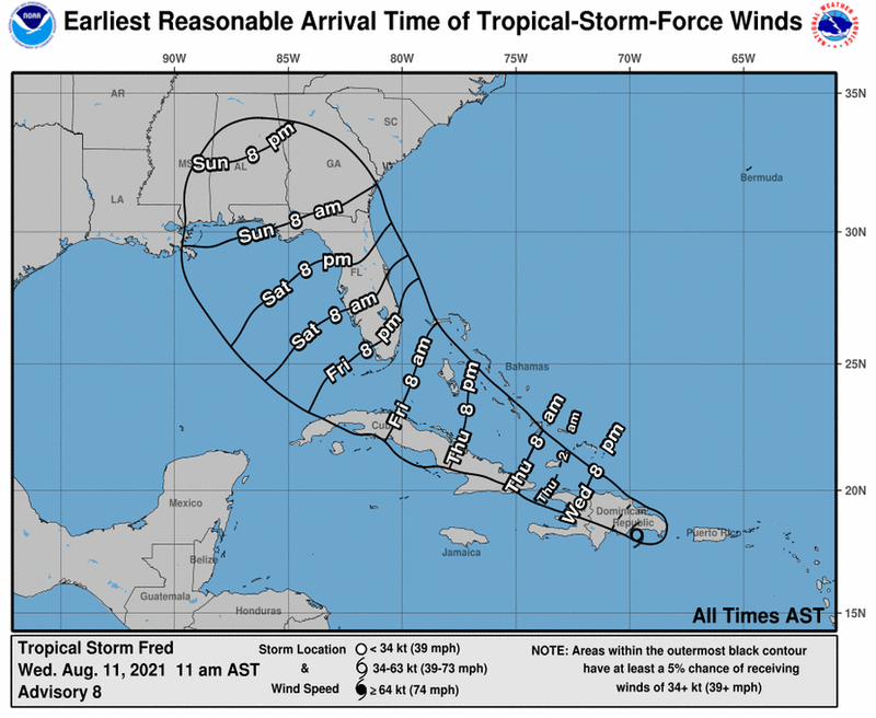 Tormenta tropial Fred
