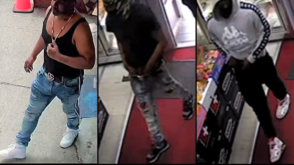 3 men, car sought in armed robbery at Brooklyn 99 cent store: police