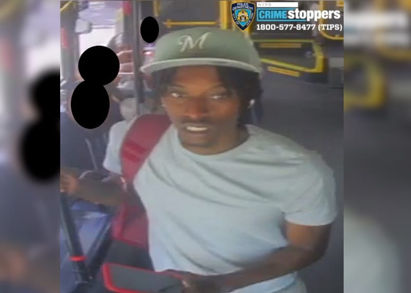 Police are searching for a suspect in Saturday morning's stabbing on an B99 in East New York