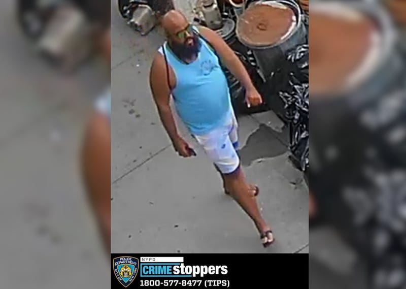 Cops said a man punched a woman in the face in an unprovoked attack in the Concourse section of the Bronx on Sunday evening